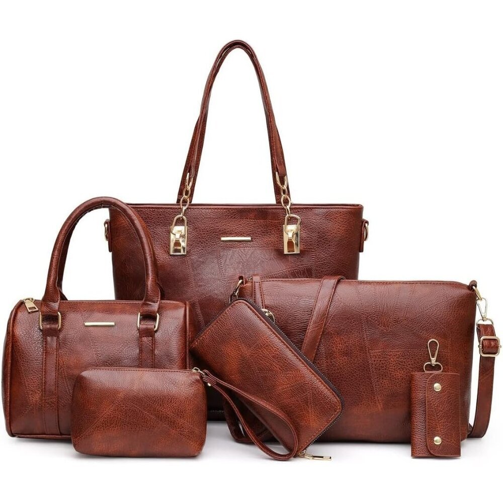 〽️Women's 5a-brown 2E Youth Designer Purses Handbags Satchel Shoulder Tote Bag